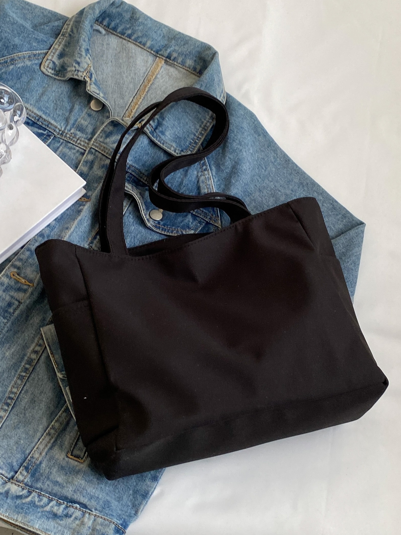 Jason Black Shopper Bag - Image 4