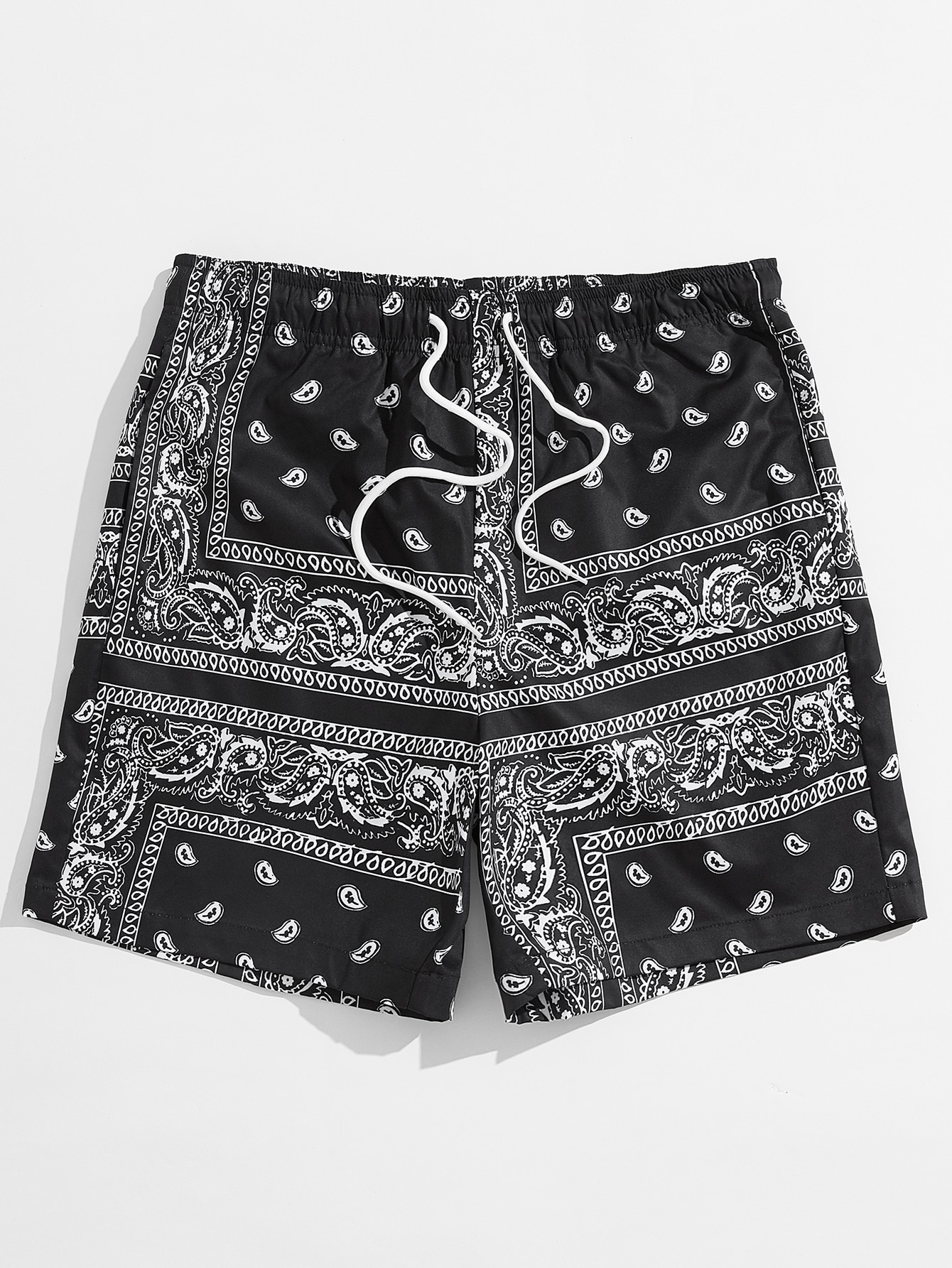 Pablo Paisley Print Shorts