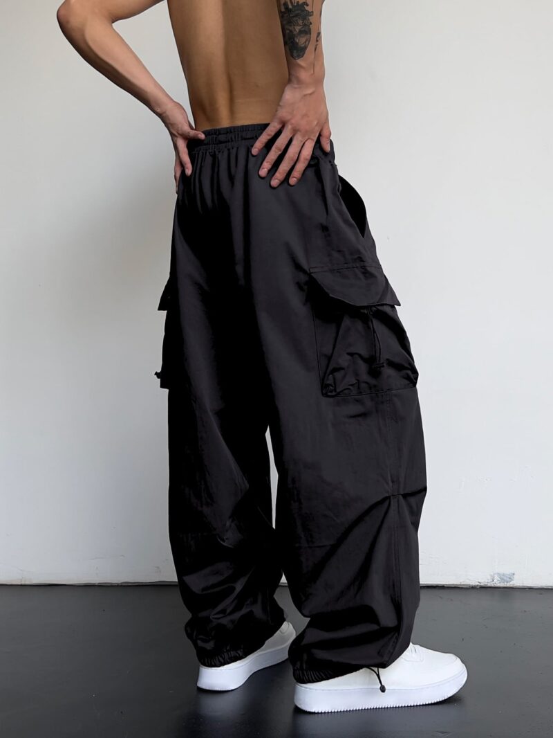 Richard Black Oversized Cargo Pants - Image 4