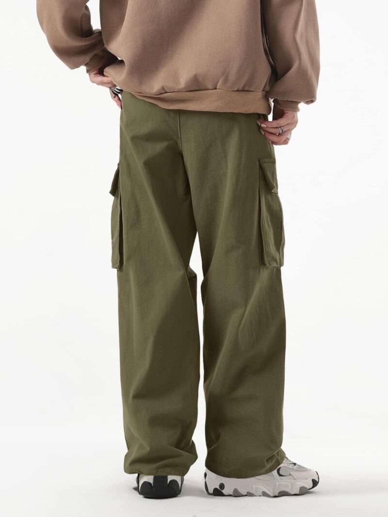 Green Oversized Cargo Pants - Image 2