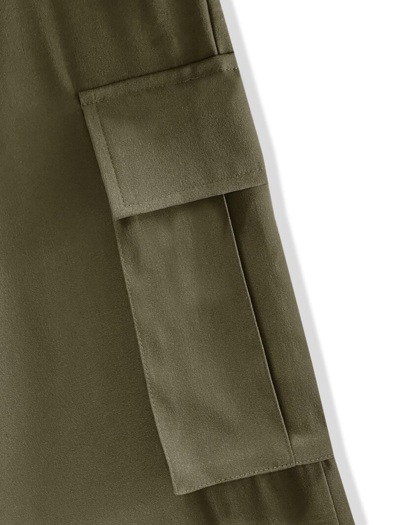 Green Oversized Cargo Pants - Image 5