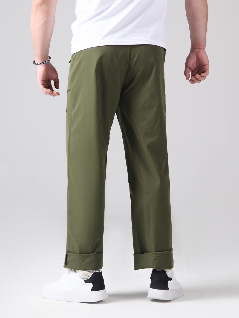Aron Green Oversized Cargo Pant - Image 3