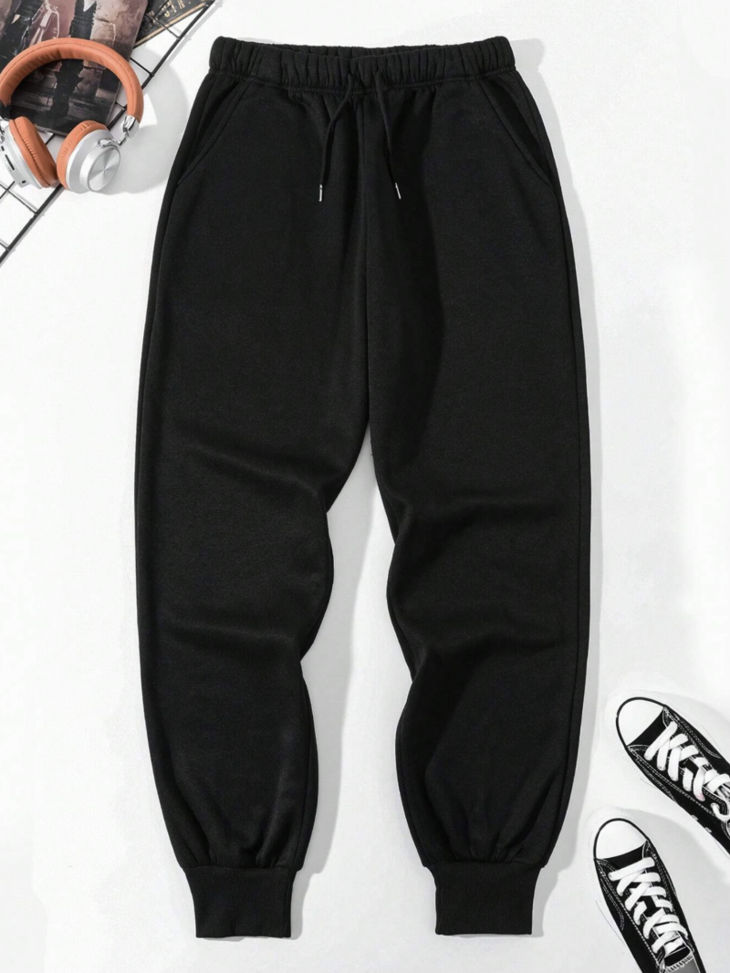 Kenny Black Oversized Joggers