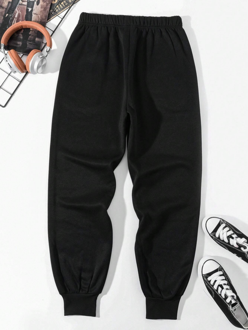 Kenny Black Oversized Joggers - Image 2