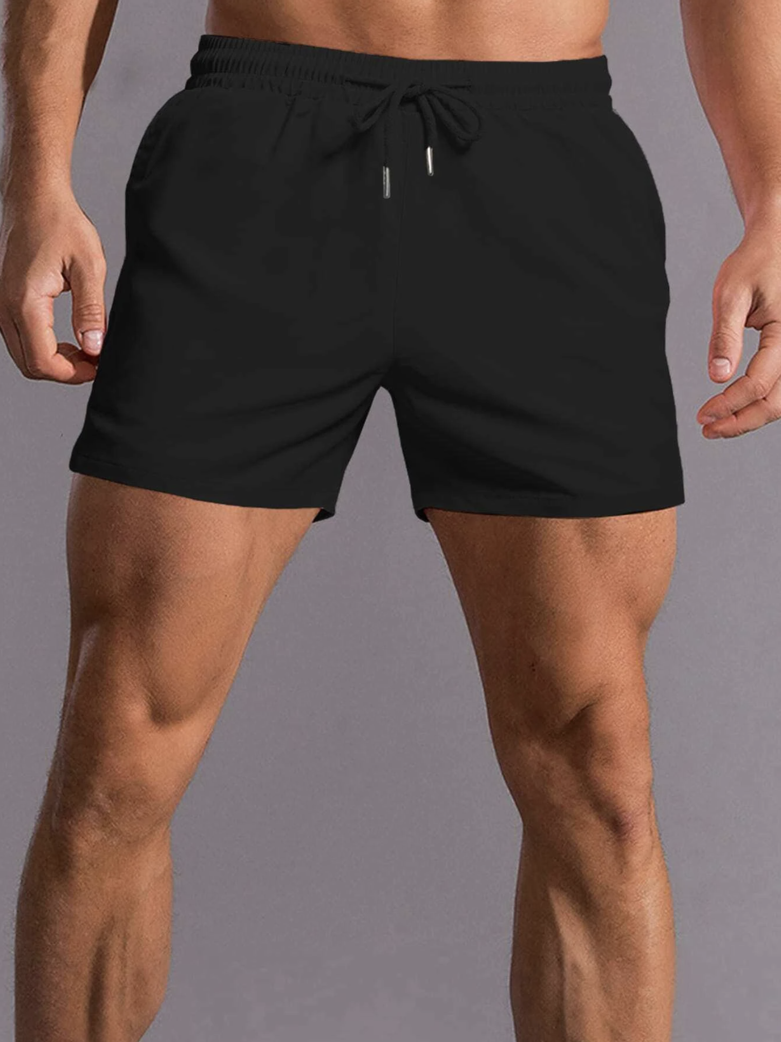 Yash Black Shorts