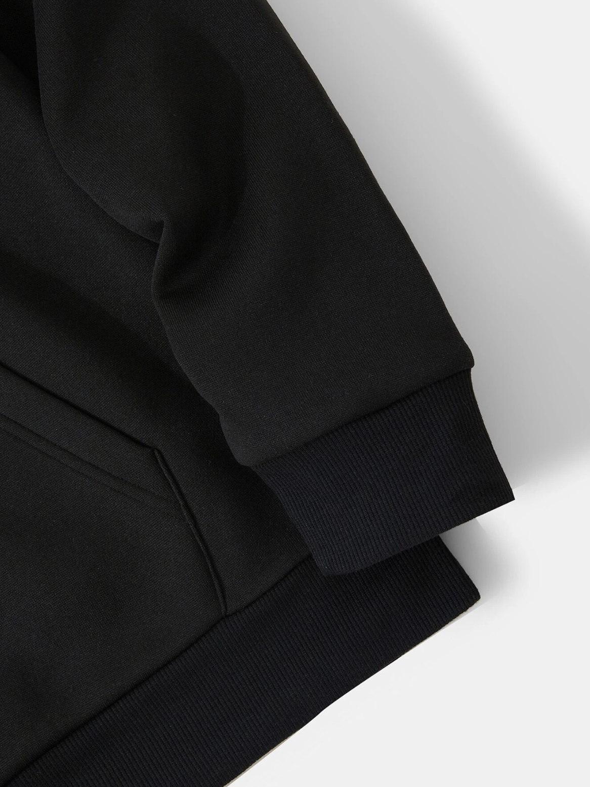 Liam Black Premium Oversized Hoodie - Image 2