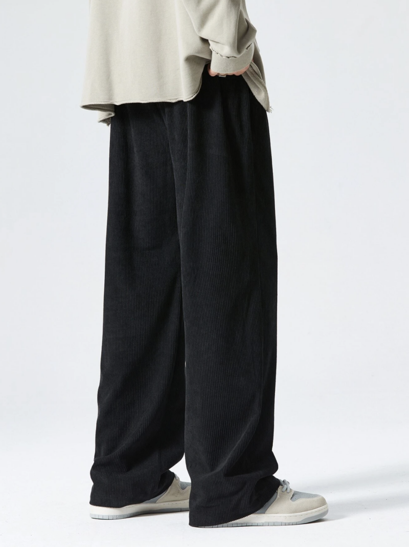 Randy Black Oversized Cargo Pants - Image 2