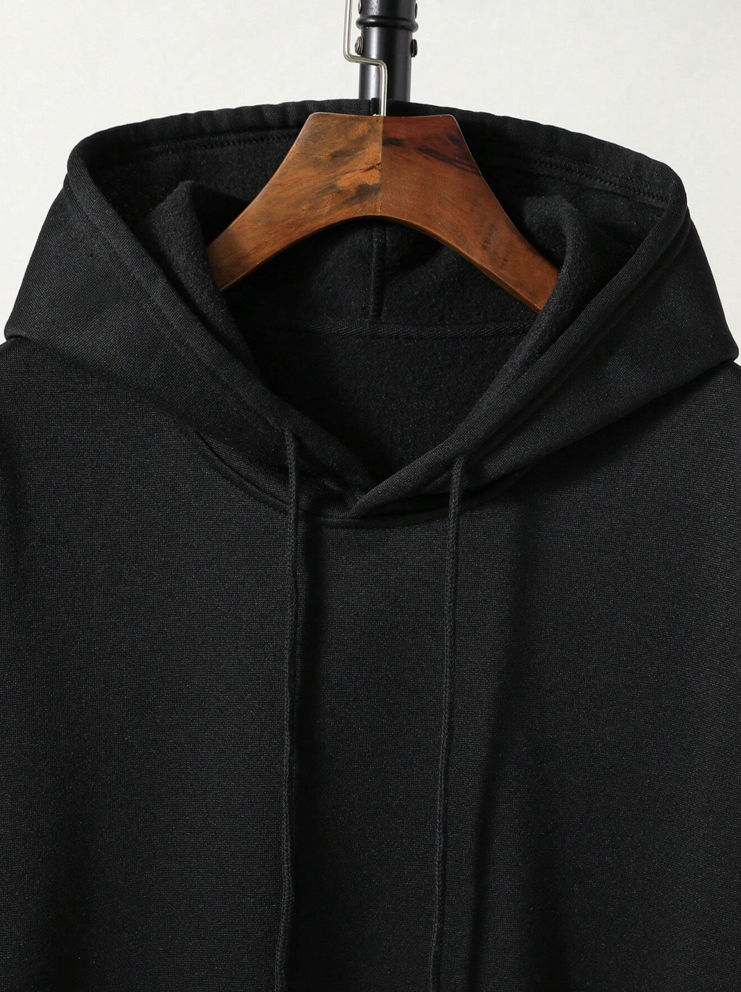 Enough Struggle Black Oversized Hoodie - Image 2
