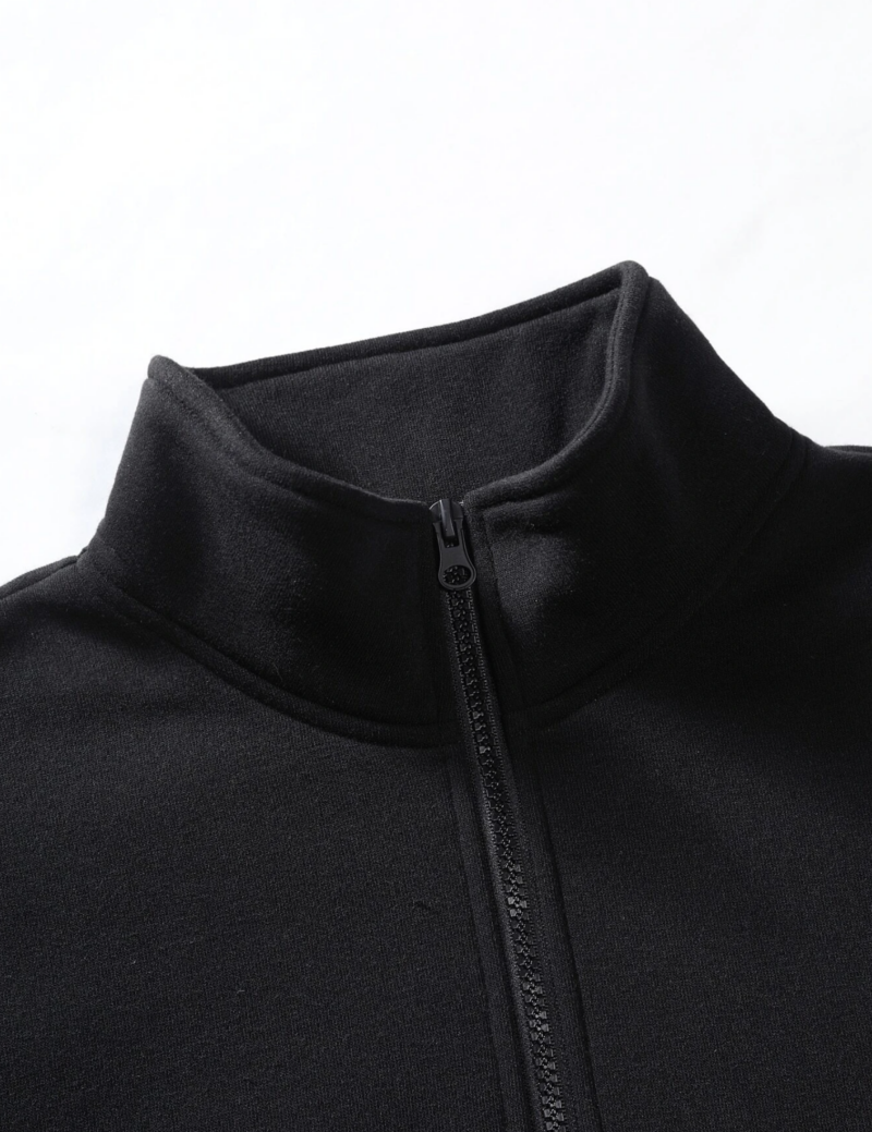 Alison Black Oversized Jogger & Sweatshirt Gym Set - Image 6
