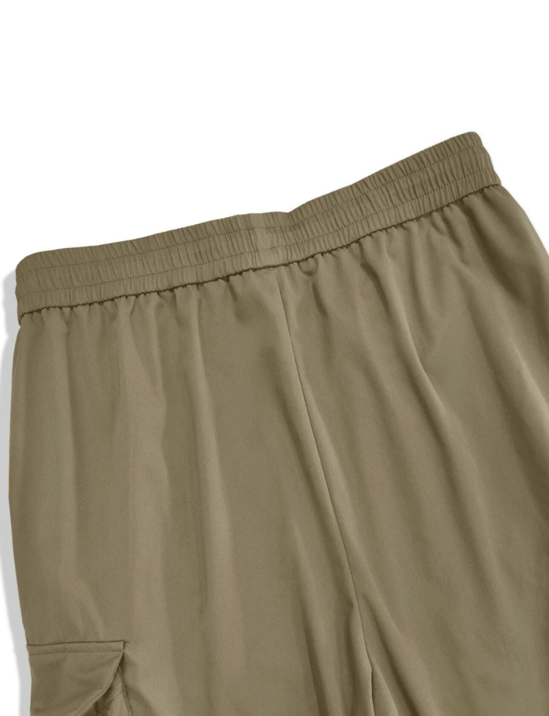 Zayn Khaki Oversized Cargo Pants - Image 6