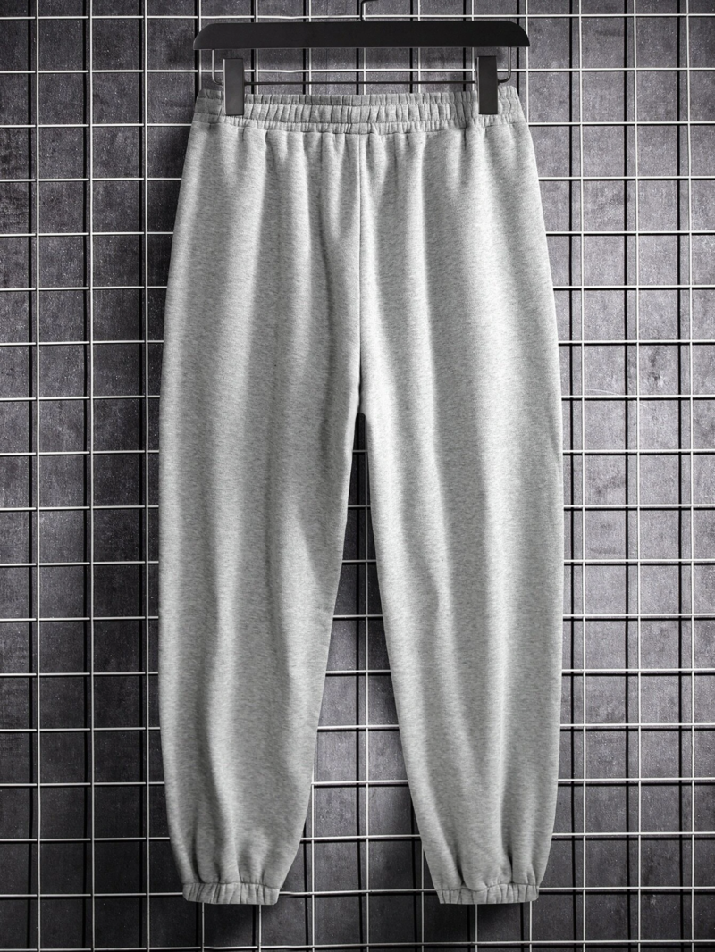 Willy Grey Oversized Fleece Jogger - Image 2