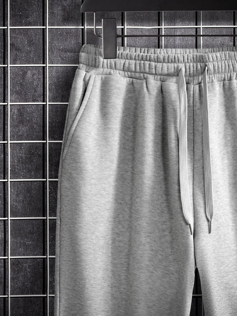 Willy Grey Oversized Fleece Jogger - Image 4
