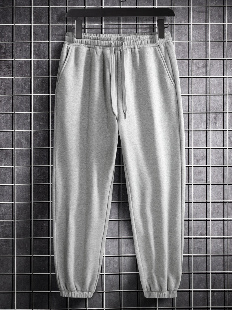 Willy Grey Oversized Fleece Jogger - Image 5