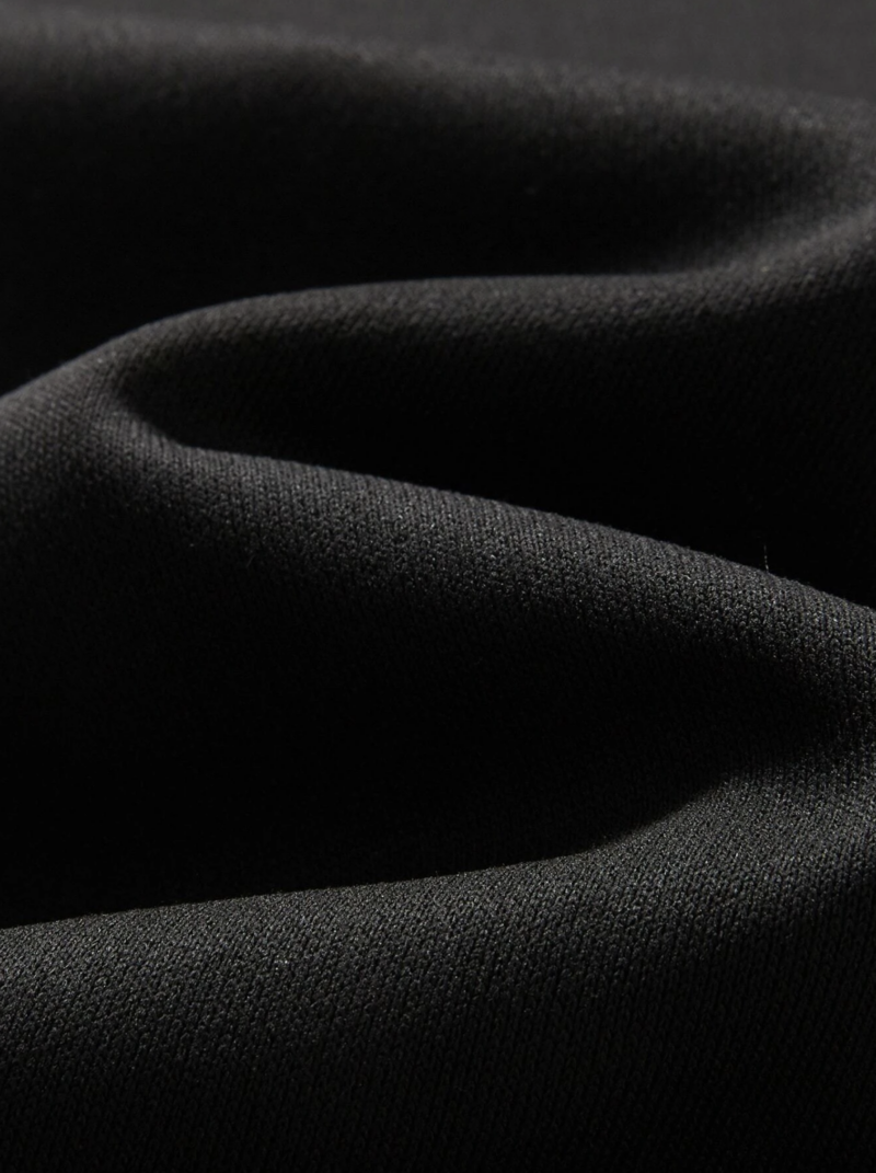 Willy Black Contrast Tape Jogger - Image 9