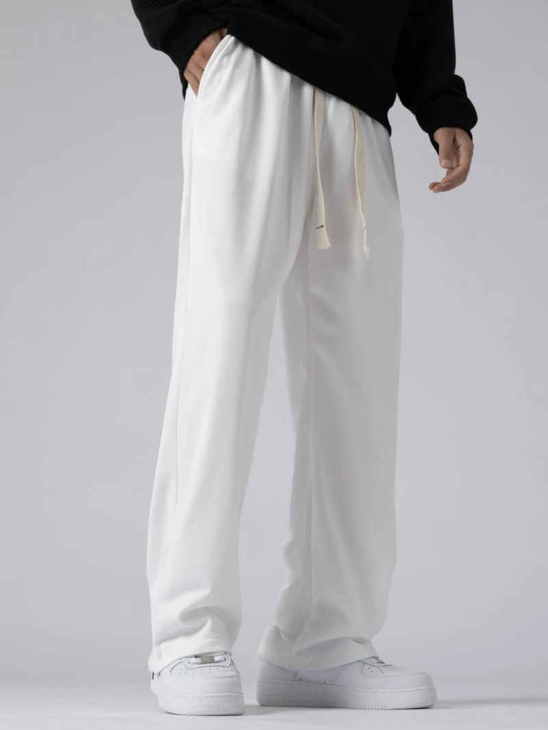 Daniel White Oversized Split Hem Fleece Jogger - Image 3