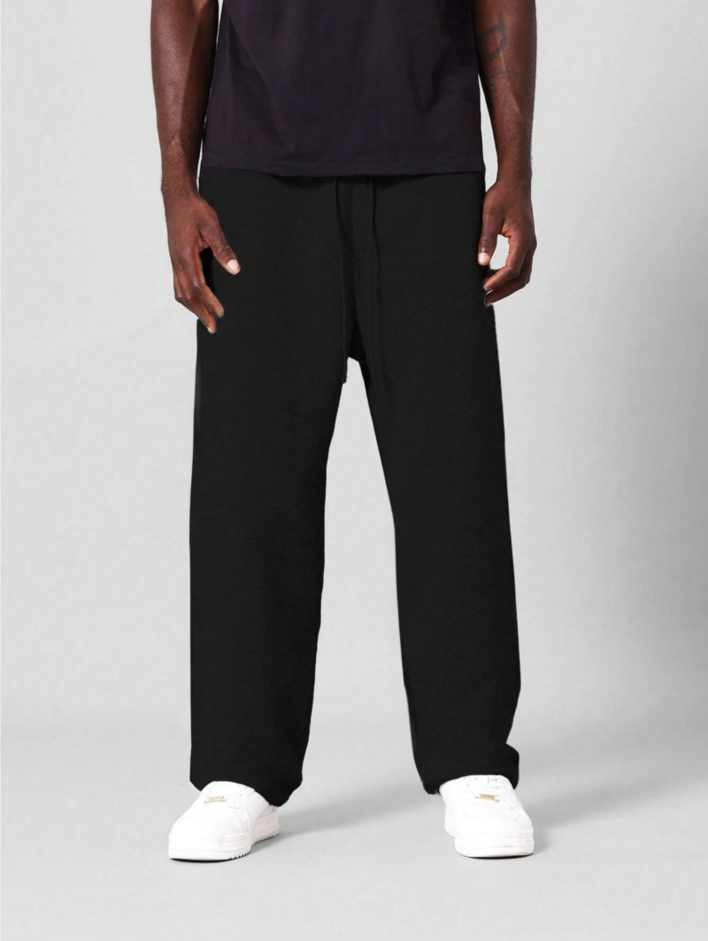Alice Black Oversized Drop Crotch Jogger - Image 2