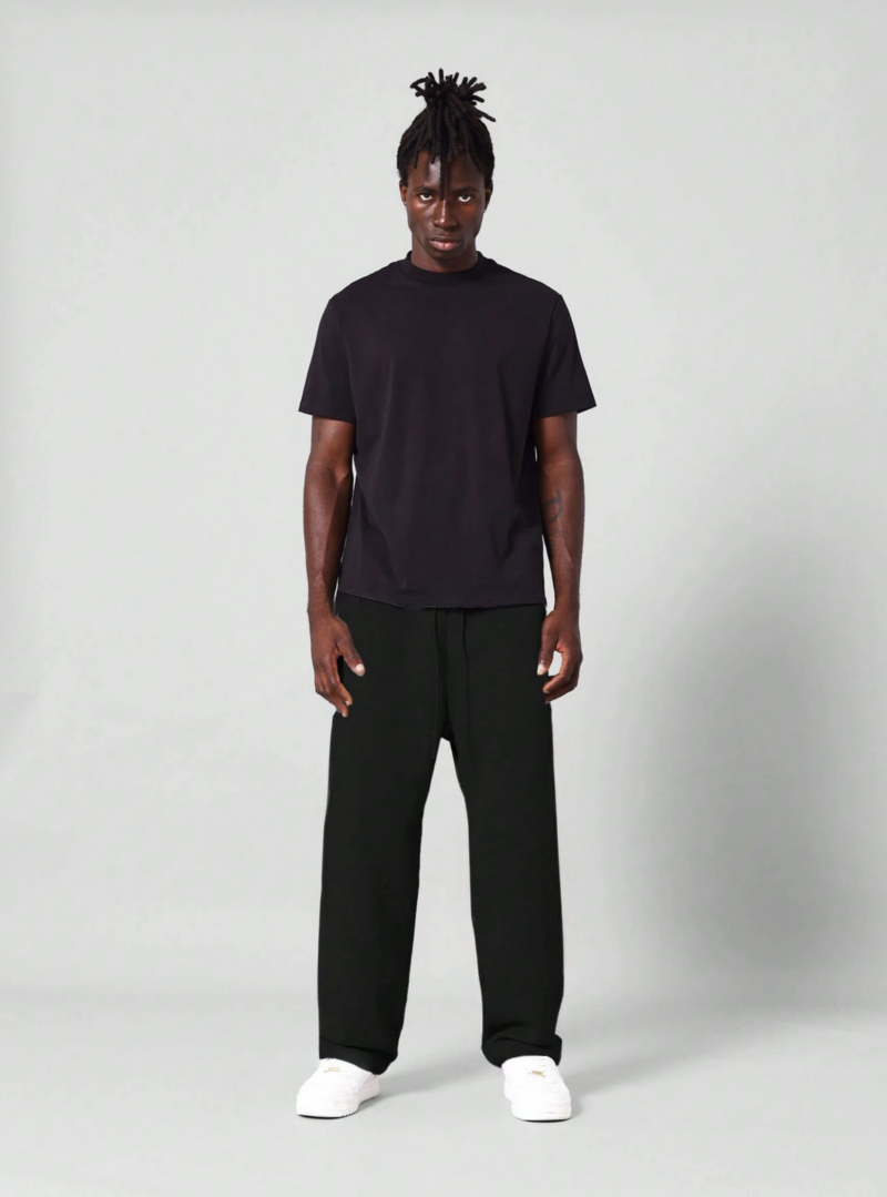 Alice Black Oversized Drop Crotch Jogger - Image 3