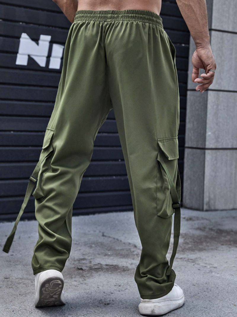 Ryan Green Oversized Flap Pocket Cargo Pants - Image 2