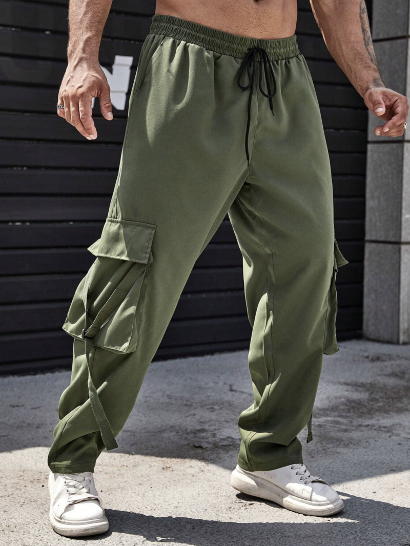 Ryan Green Oversized Flap Pocket Cargo Pants - Image 5