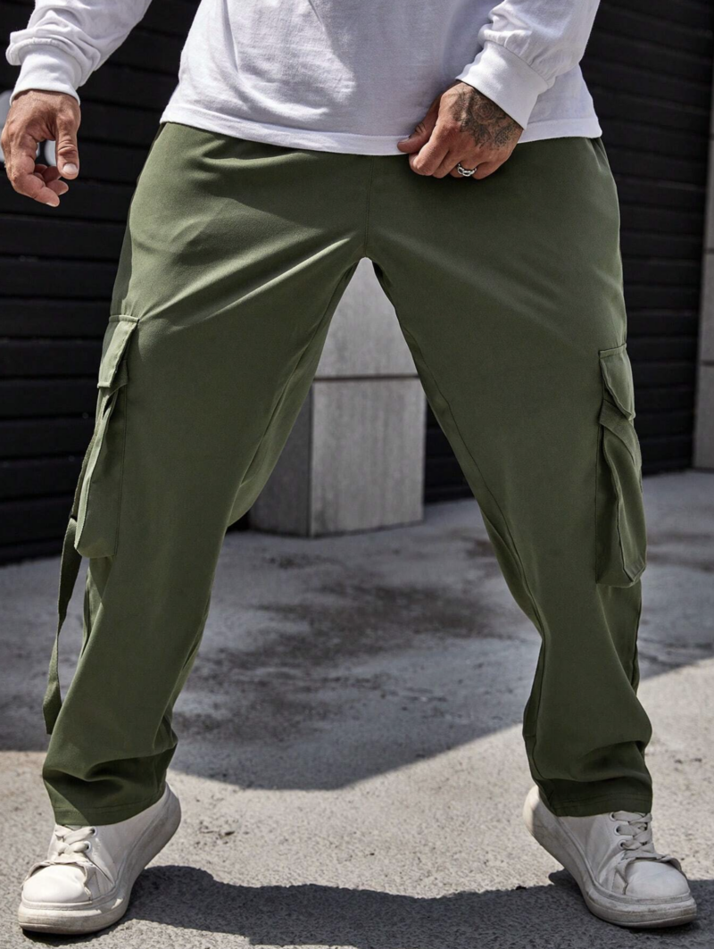 Ryan Green Oversized Flap Pocket Cargo Pants - Image 6