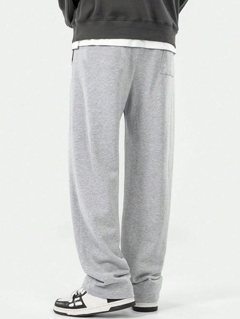 Ennis Grey Straight Fit Jogger - Image 2