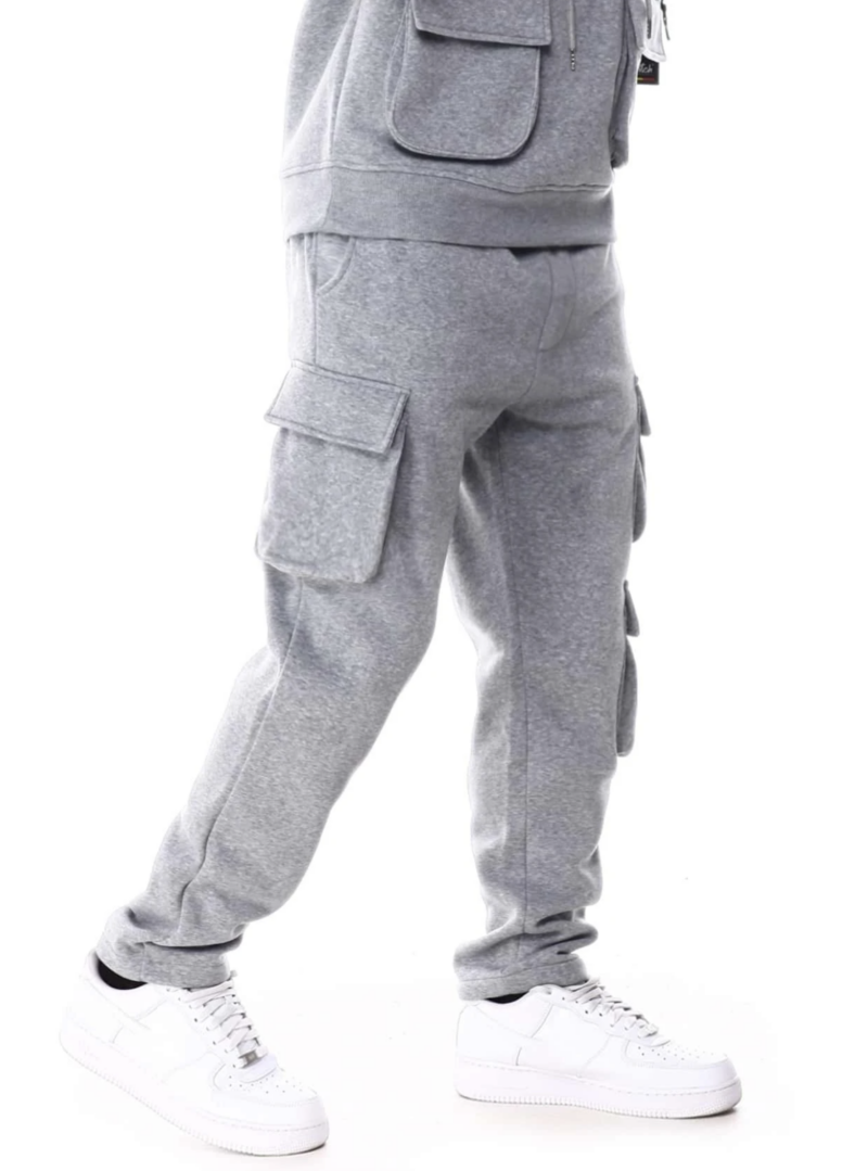 Tommy Grey 3 Pocket Cargo Pants - Image 2