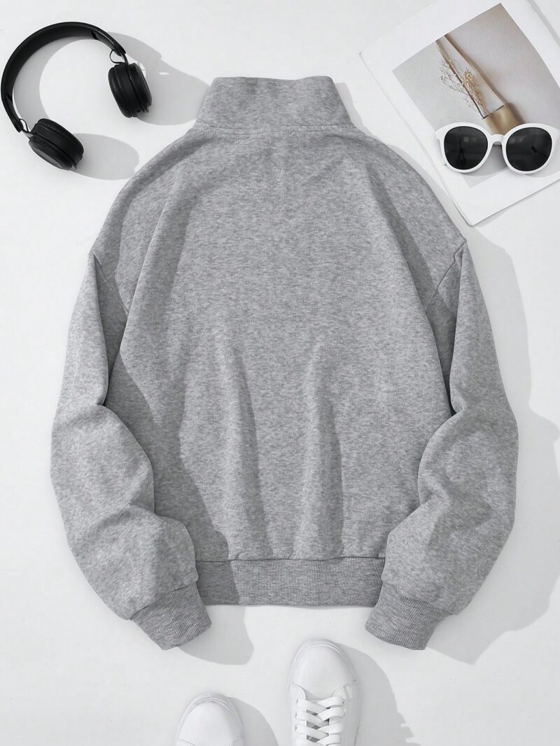 Ryan Grey Oversized Hoodie - Image 4
