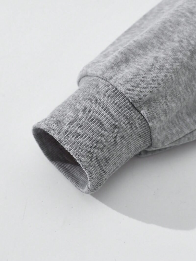 Ryan Grey Oversized Hoodie - Image 5