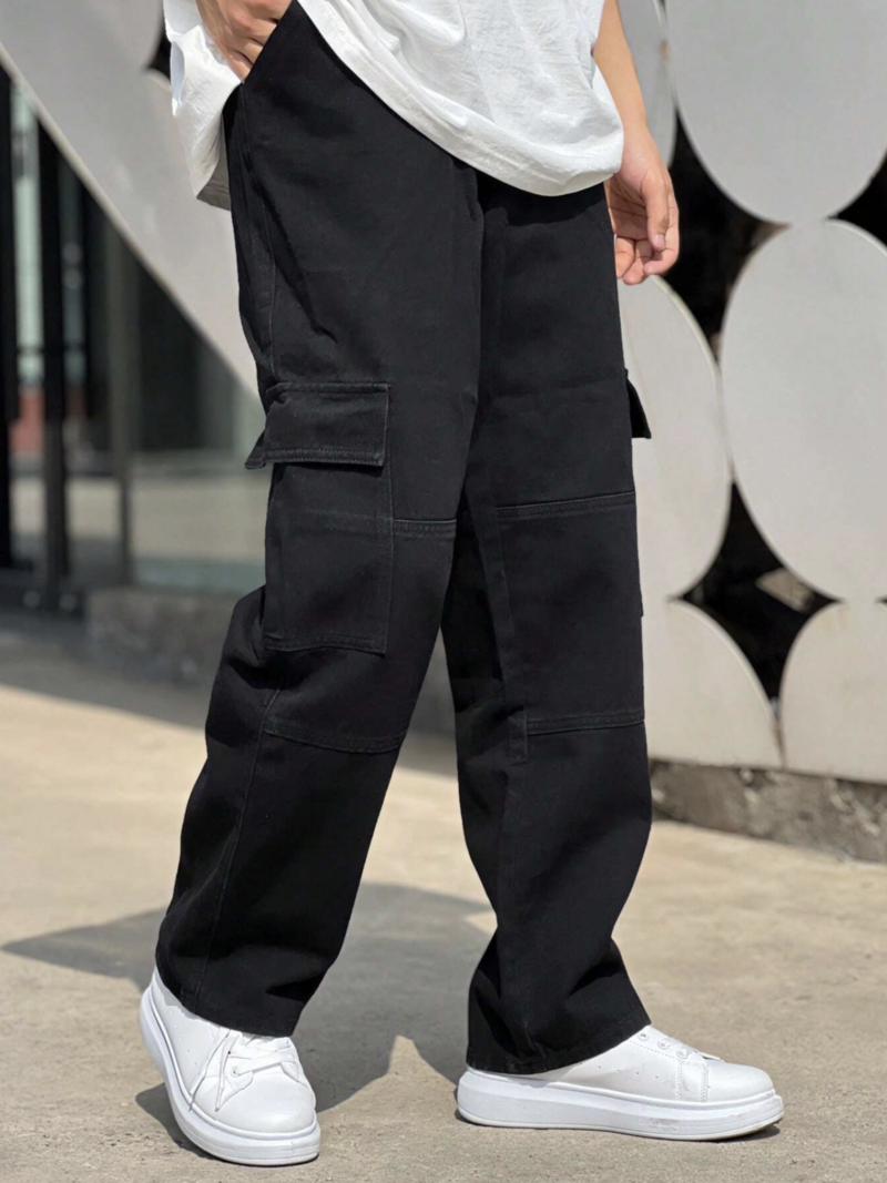 Jeff Black Relaxed Fit Cargo Pants