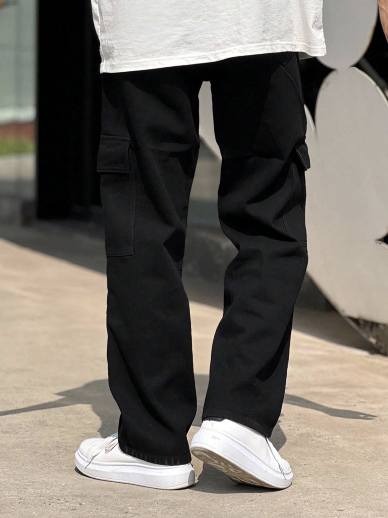 Jeff Black Relaxed Fit Cargo Pants - Image 5