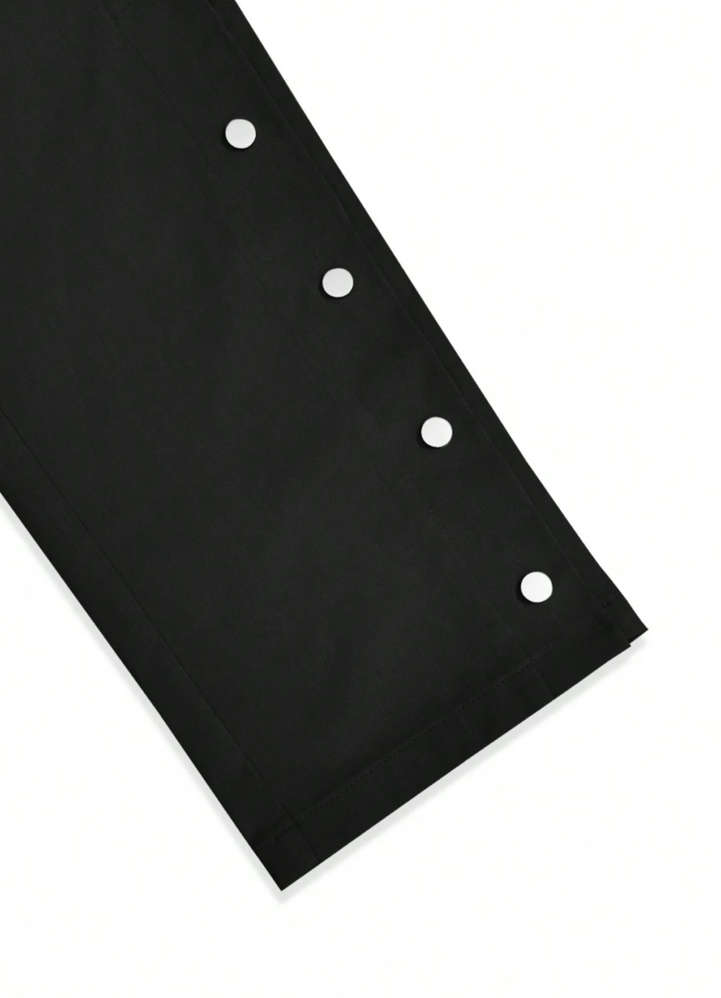 Silva Black Button Cargo Pants - Image 6