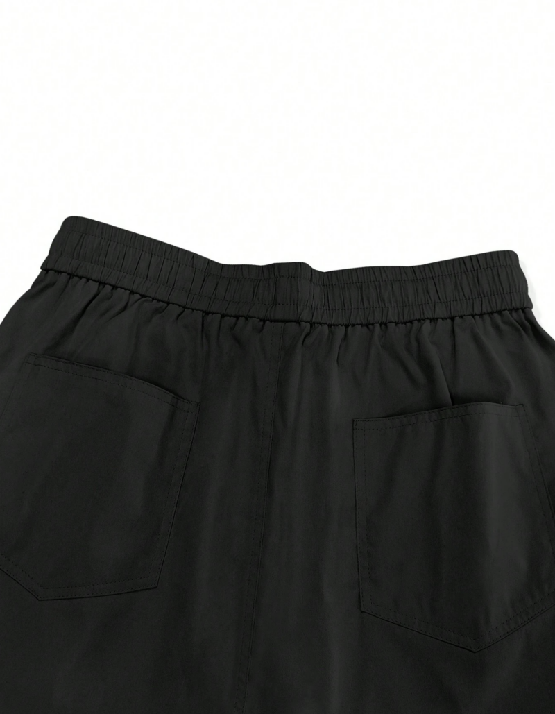 Cavan Black Flap Pocket Oversized Cargo Pant - Image 7