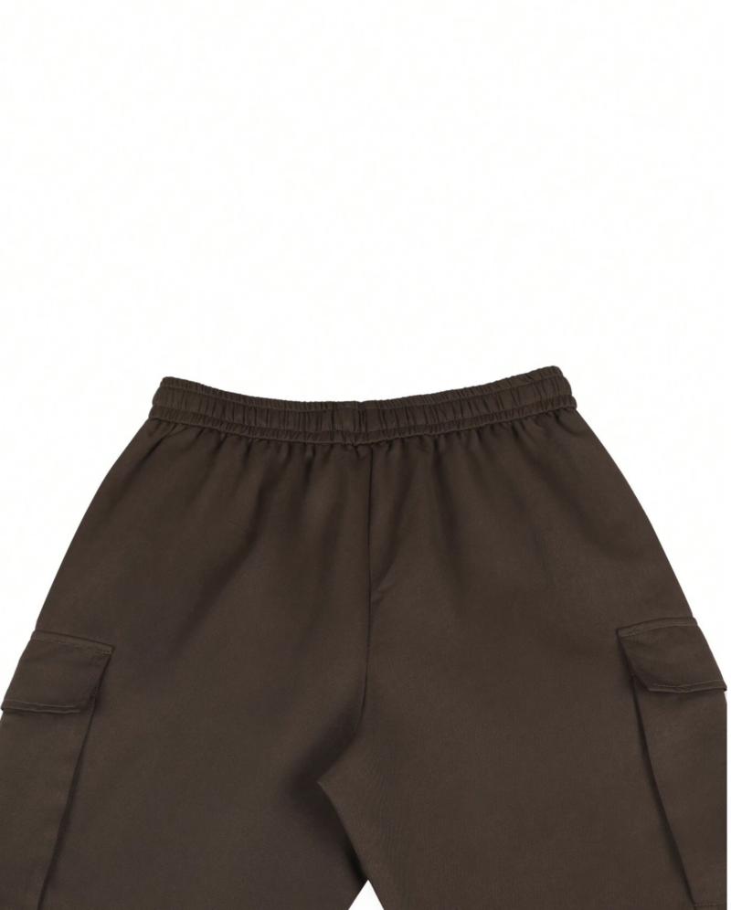 Edwin Brown Multi Pocket Drawstring Cargo Pant - Image 4