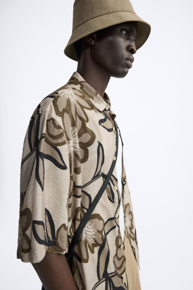 Ronald Green Floral Relaxed Fit Shirt - Image 2