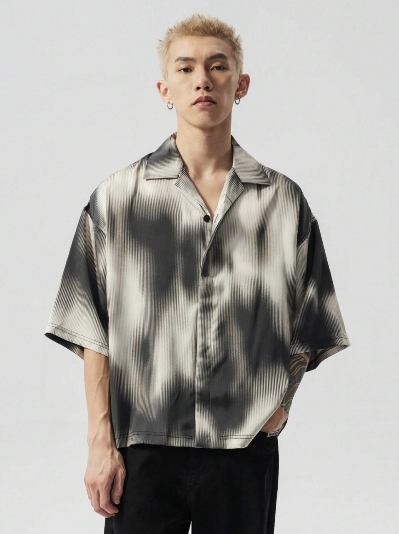Noel Tie Dye Oversized Fit Shirt