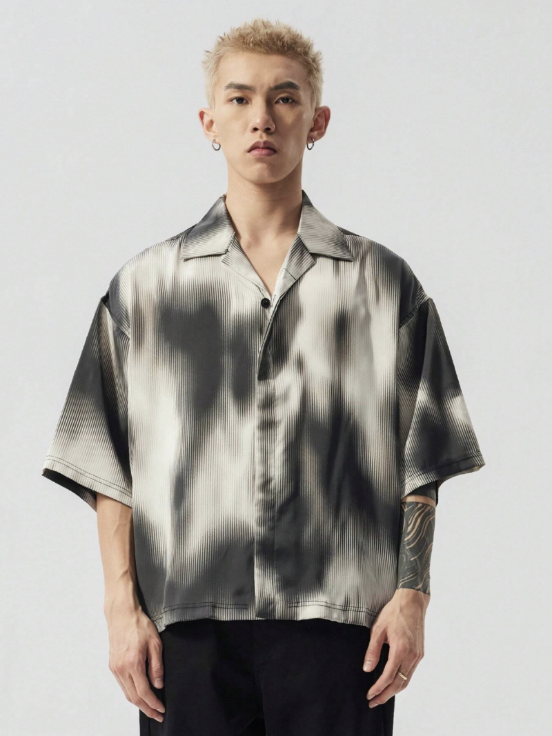 Noel Tie Dye Oversized Fit Shirt - Image 5