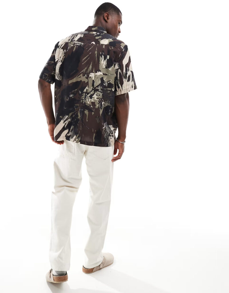 Kane Brown Abstract Print Relaxed Fit Shirt - Image 3