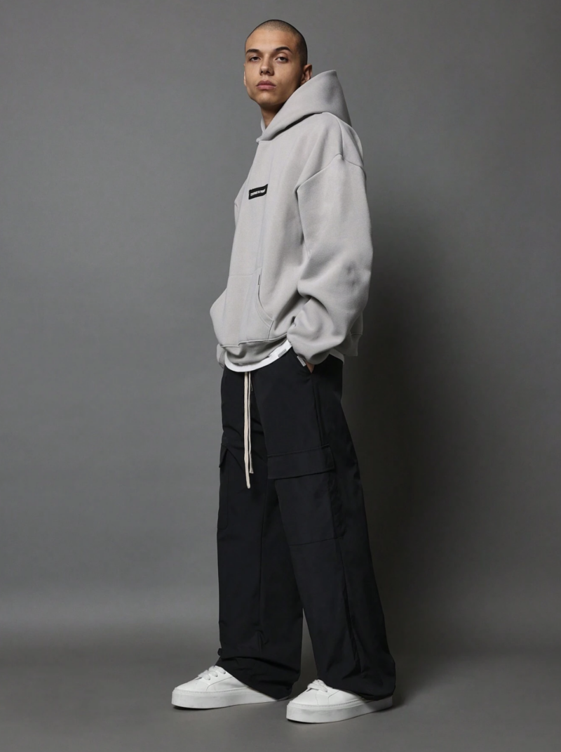 Arthur Black Relaxed Fit Contrast Drawcord Cargo Pants - Image 3