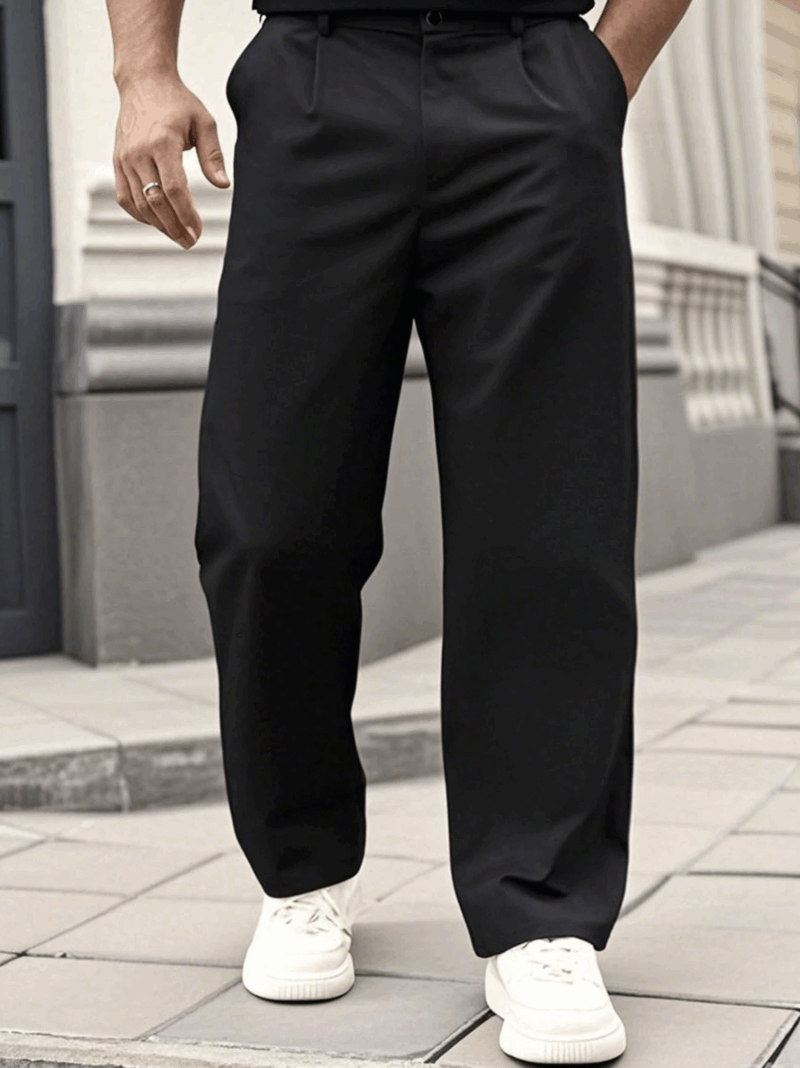 Jeremiah Black Relaxed Fit Trousers - Image 2