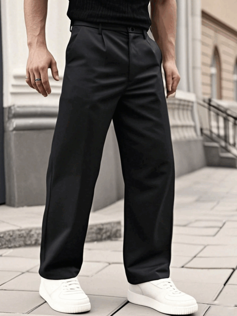 Jeremiah Black Relaxed Fit Trousers - Image 3