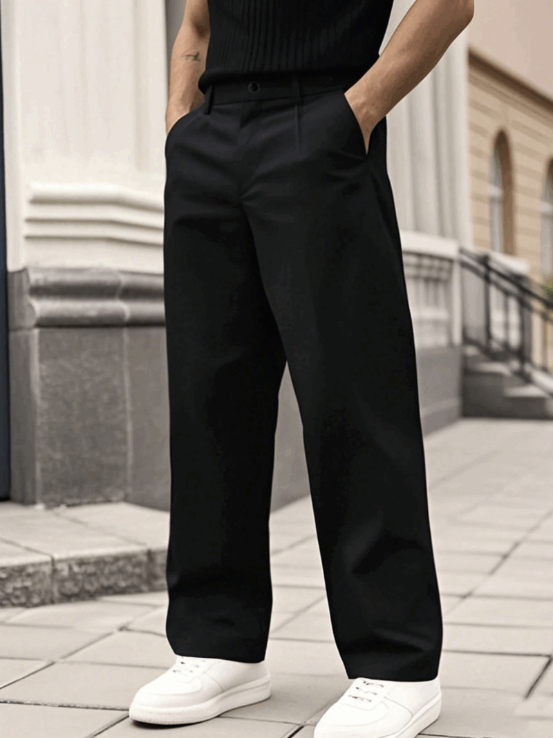 Jeremiah Black Relaxed Fit Trousers - Image 5