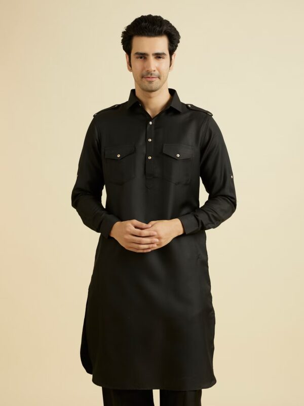 Jimmy Black Full Sleeves Premium Cotton Kurta