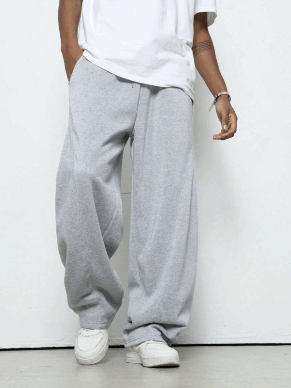 Ericy Grey Relaxed Fit Cotton Jogger