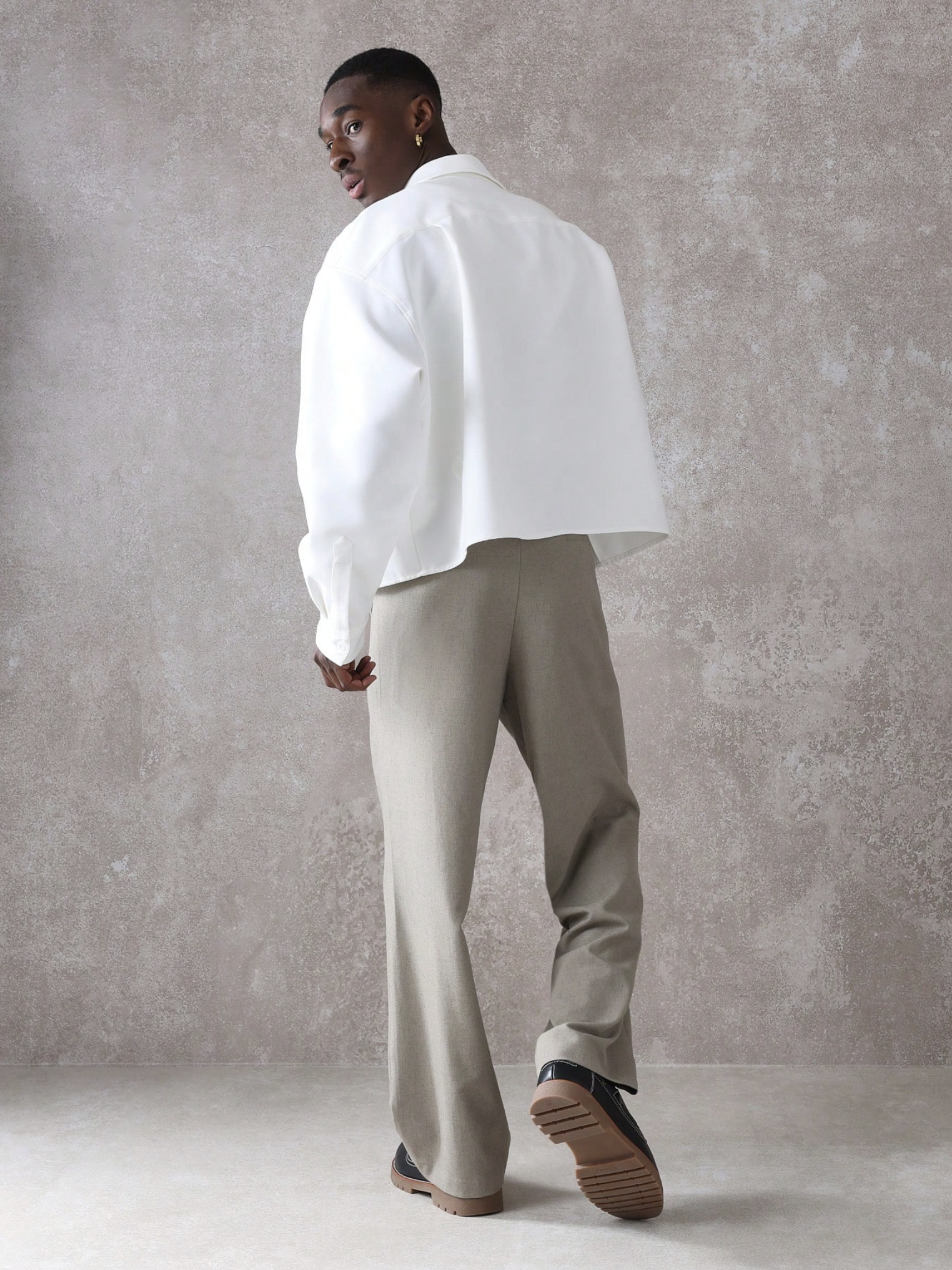 Roger White Full Sleeves Drop Shoulder Relaxed Fit Shirt - Image 3