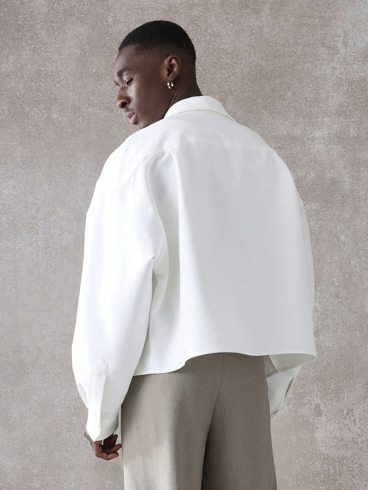 Roger White Full Sleeves Drop Shoulder Relaxed Fit Shirt - Image 4