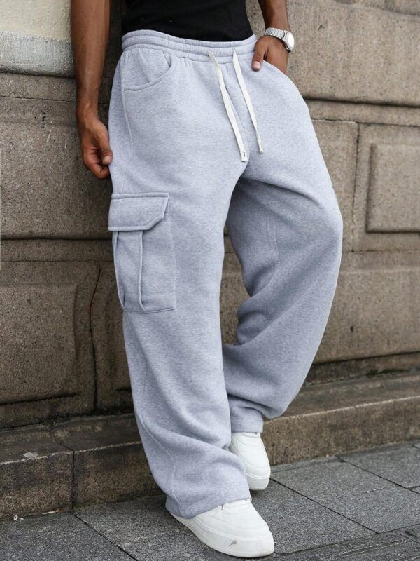 Jim Grey Relaxed Cargo Fit Fleece Jogger
