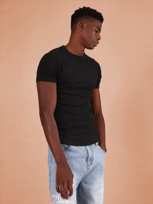 Essential Black Muscle Fit T-Shirt
